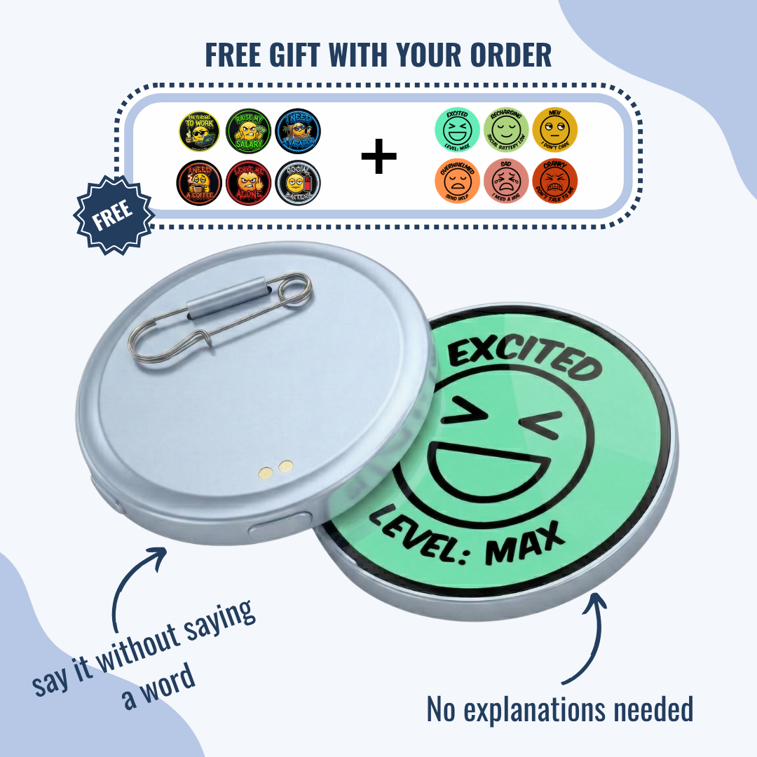 FaceFlip™ | Mood Badge