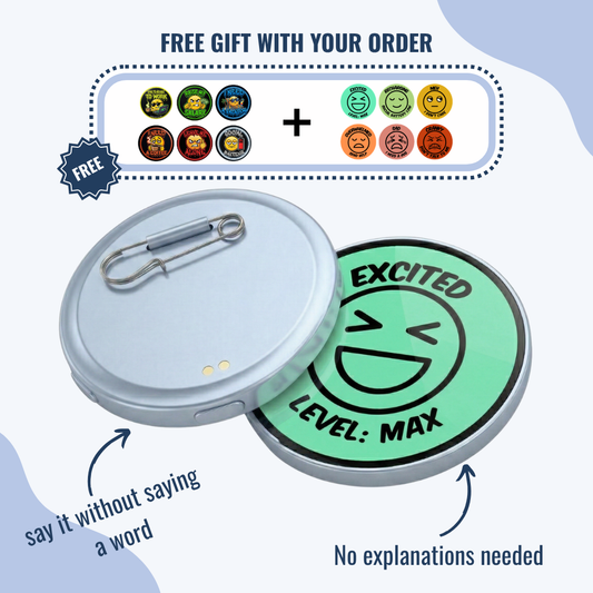FaceFlip™ | Mood Badge